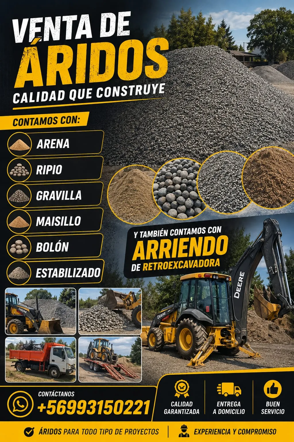 Venta de Áridos